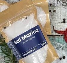 Sal marina natural en grano
